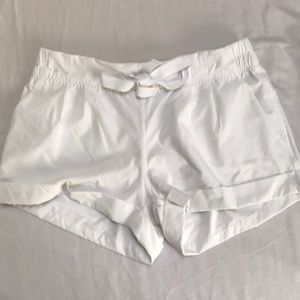 Lululemon white casual shorts
